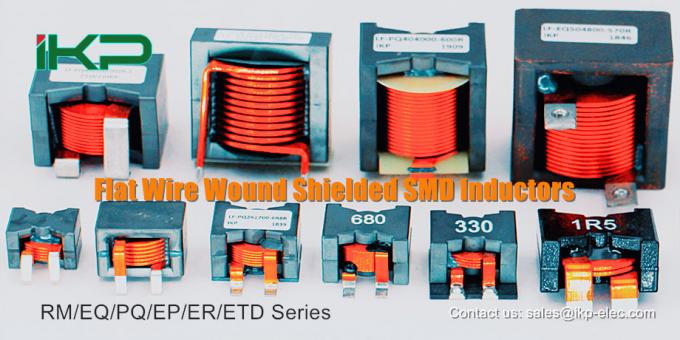 Изготовленные на заказ различные спецификации и модели плоской проволоки ранят магнитного защищаемого поставщика индукторов силы SMD