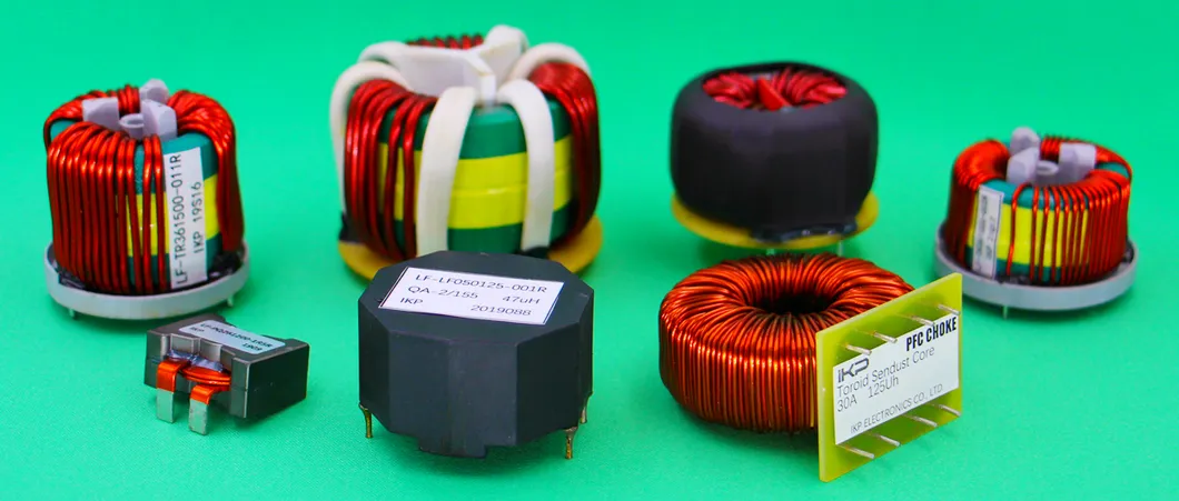 Специально разработанный вертикальный Mn-Zn Core Common Mode Choke Coil Inductor для преобразователя частот