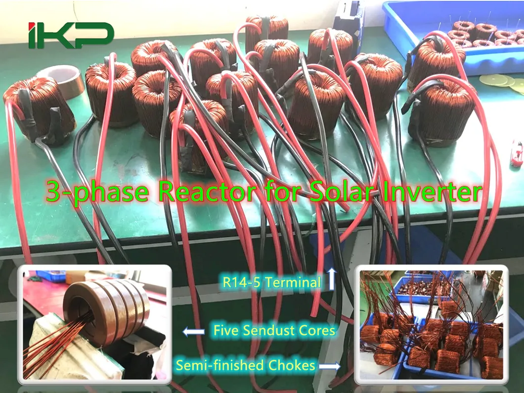 Индуктивность эпоксидной смолы Ikp 3-фазная Common Mode Choke Coil