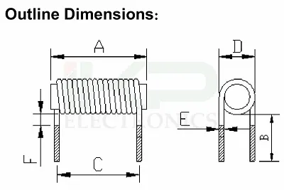 Переменный индуктор Ikp Ikp-Elec Картонный дифференциальный режим Удушающий ротик катушки