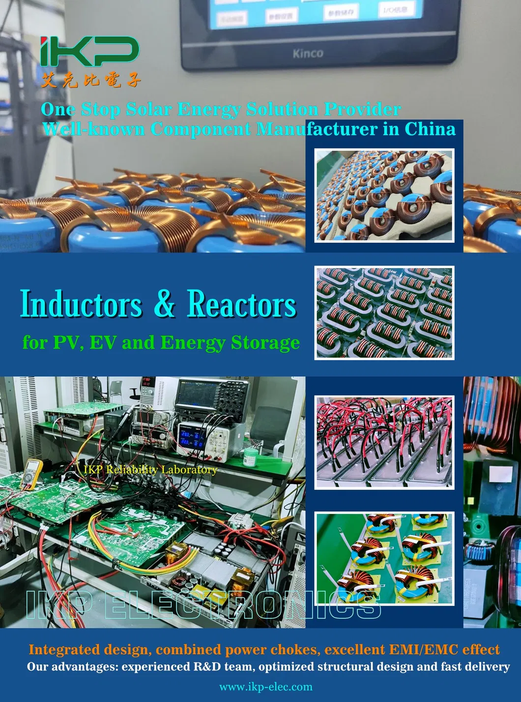 2021 Single Coil Ikp Carton China Inductor Air Electronics Дифференциальный режим удушья
