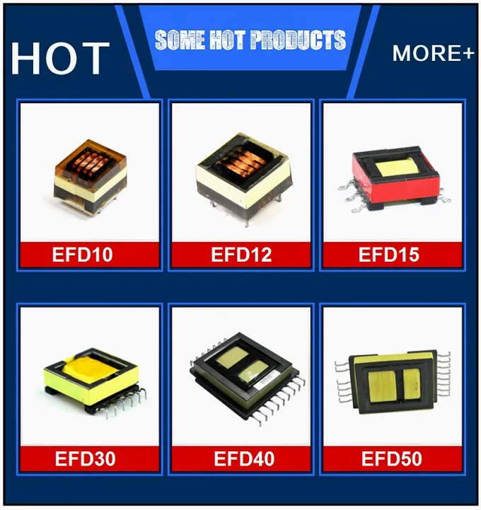 Специализированный трансформатор импульсной высокой частоты SMD типа Efd Core SMPS